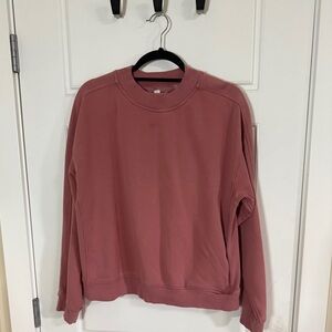 Lululemon Athletica Dusty Rose sweater new condition, only wore a couple times.